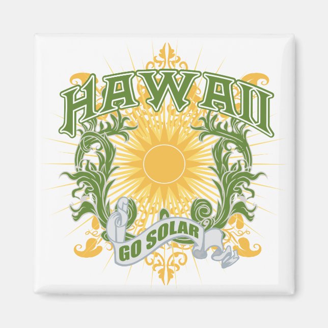 Aimant Solar Hawaii (Devant)