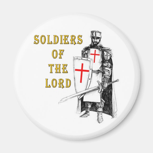 AIMANT SOLDATS DE L'ÉTERNEL (Devant)