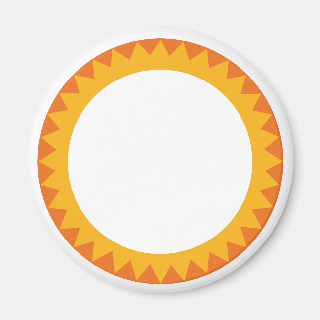 Aimant soleil dur (Devant)
