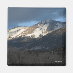 Aimant Soleil sur l'aimant de montagnes du Colorado