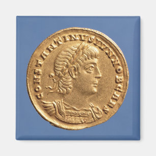 Aimant Solidus de Constantine II César cuirassed
