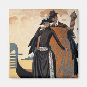 Aimant Son et lui, mode Illustration, 1921 (pochoir p