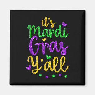 Aimant Son Masque Mardi Gras Yall Mardi Gras Party