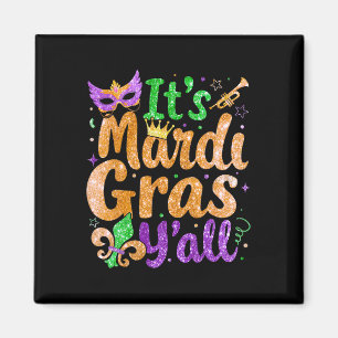 Aimant Son Masque Mardi Gras Yall Mardi Gras Party
