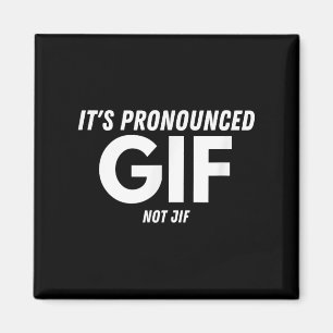 Aimant Son Prononcé Gif Pas Jif Drôle Texte Ironique Inte