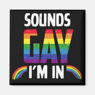 Aimant Sonne gay Je suis dans