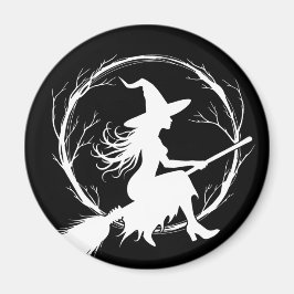 Aimant Sorcière dans l'aimant de vol