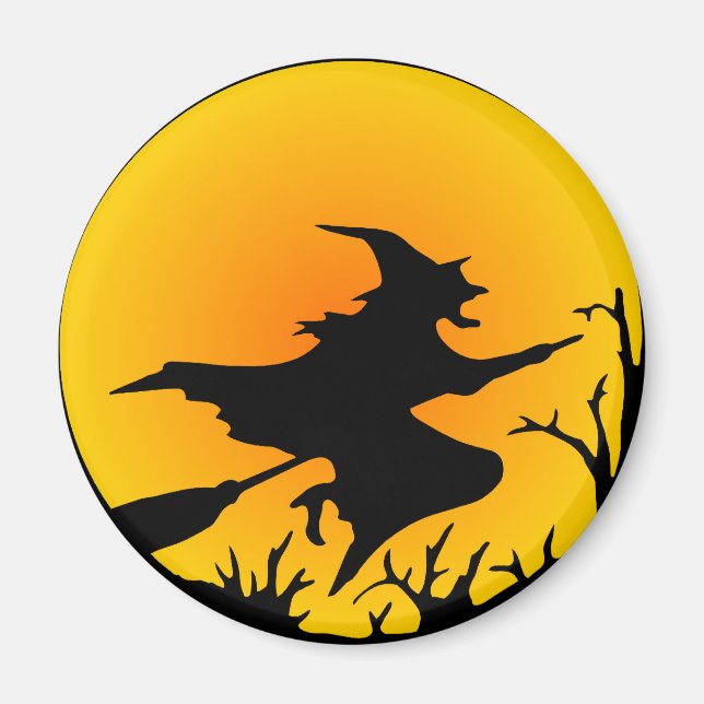 Aimant Sorcière sur chambre (Devant)
