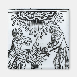 Aimant Sorcières faisant un charme, 1489