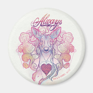 Aimant Sortilège Harry Potter   Patronus de biche "Toujou