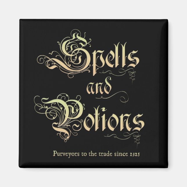 Aimant Sorts et Potions (Devant)