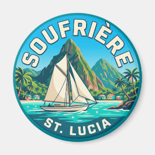 Aimant Soufrière Sainte-Lucie