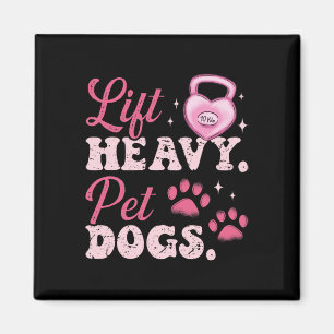 Aimant Soulever des chiens de compagnie lourds Musculatio