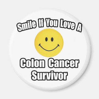 Aimant Souriez...Aimez un cancer du côlon Survivant