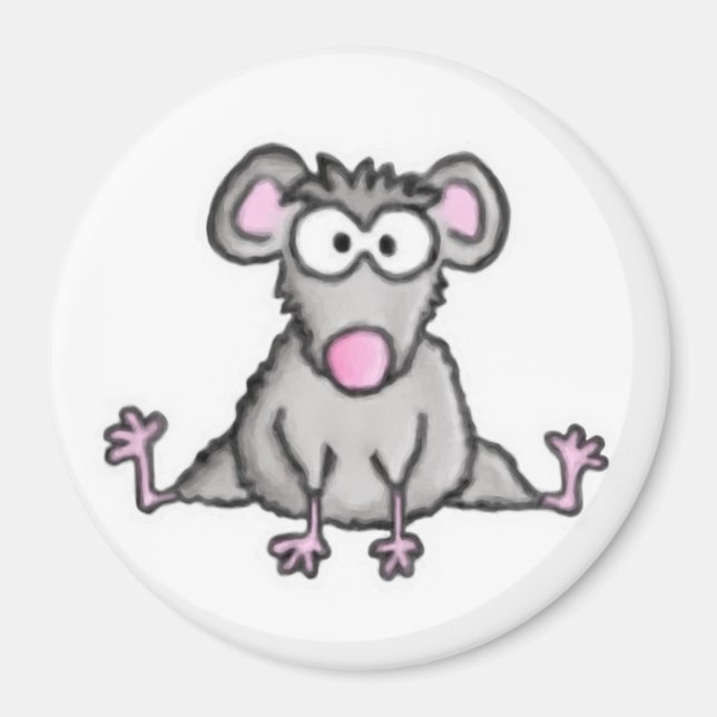 Aimant Souris flexible (Devant)