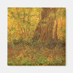 Aimant Sous-bois par Vincent van Gogh, Art fin vintage