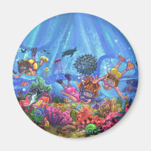 Aimant Sous la mer
