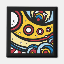 Aimant Sous-marin jaune