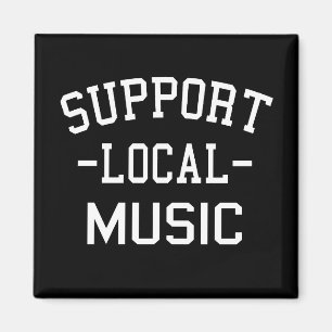 Aimant Soutenez la musique locale