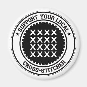 Aimant Soutenez votre Croix-agrafeuse locale