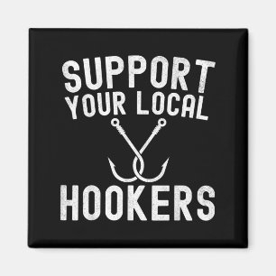 Aimant Soutenez Votre Pêcheur Local