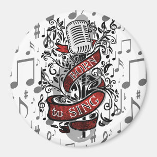 Aimant Soutenu pour chanter des cadeaux pour la maison
