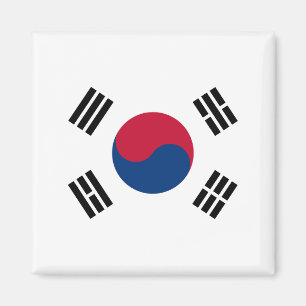 Aimant South Korea flag