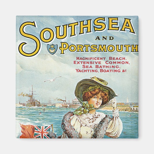 Aimant Southsea et Portsmouth (Devant)