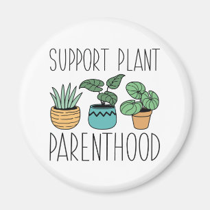 Aimant Soutien à la parentalité Plante