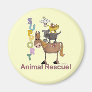 Aimant Soutien au sauvetage animal