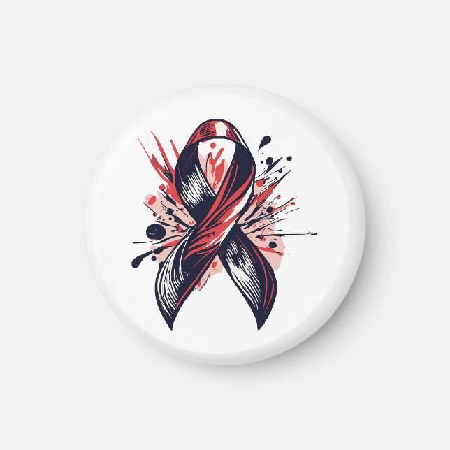 Aimant Soutien du cancer (Devant)