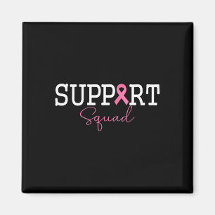 Aimant Soutien Équipe Pink Ribbon Tee Pour Les Événements