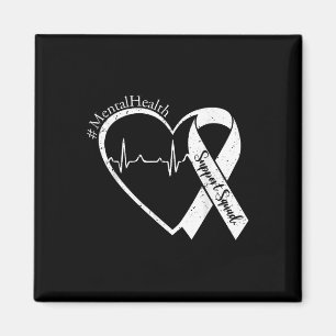 Aimant Soutien Escadron de sensibilisation à la santé men