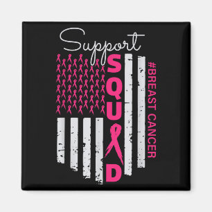 Aimant Soutien Squad Sensibilisation au cancer du sein Dr