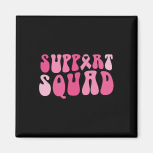 Aimant Soutien Squad Sensibilisation au cancer du sein Ru