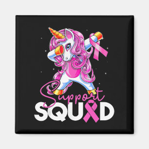 Aimant Soutien Squad Sensibilisation au cancer du sein Un