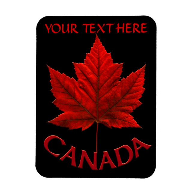 Aimant souvenir Canada Personnalisé Canada Magnets (Vertical)