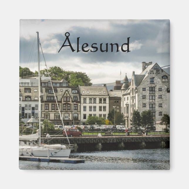Aimant Souvenir d'Alesund (Devant)