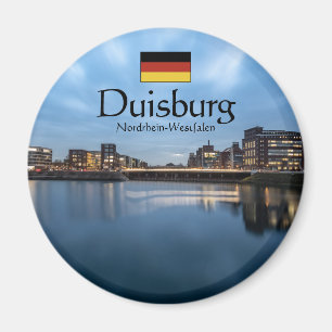 Aimant Souvenir de Duisburg