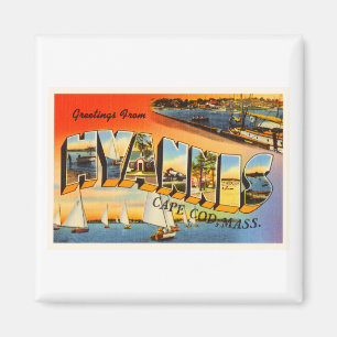 Aimant Souvenir de voyage de Hyannis Cape Cod le