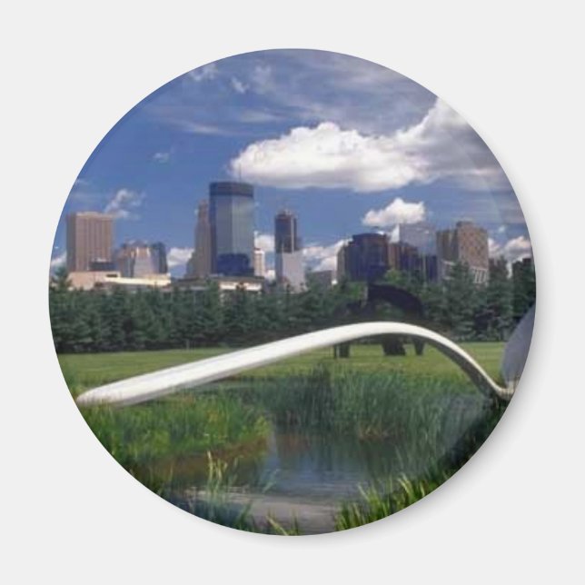 Aimant souvenirs de Minneapolis (Devant)