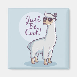 Aimant Soyez Cool Llama
