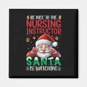 Aimant Soyez Gentil À Infirmier Instructor Père Noël Rega