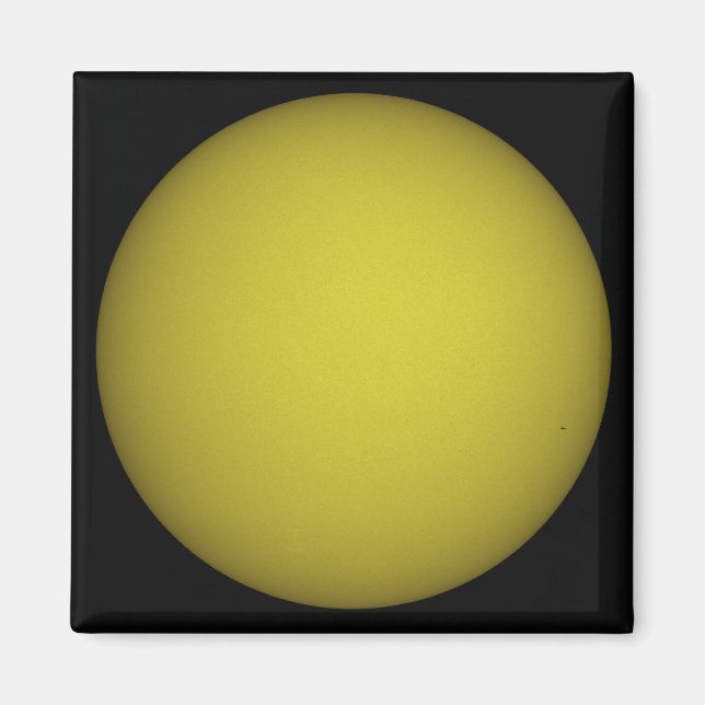 Aimant Space Shuttle Atlantis est vue en silhouette (Devant)