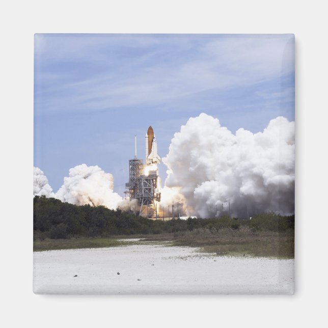 Aimant Space Shuttle Atlantis se lève sur 27 (Devant)