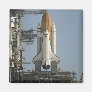 Aimant Space Shuttle Discovery est prêt