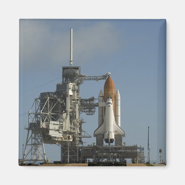 Aimant Space Shuttle Discovery est prêt 2 (Devant)