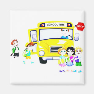 AIMANT SPÉCIAL "CHAUFFEUR D'AUTOBUS FÉMININ"