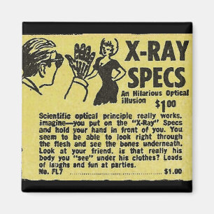 Aimant Spécifications X-Ray ! Voir à travers les vêtement