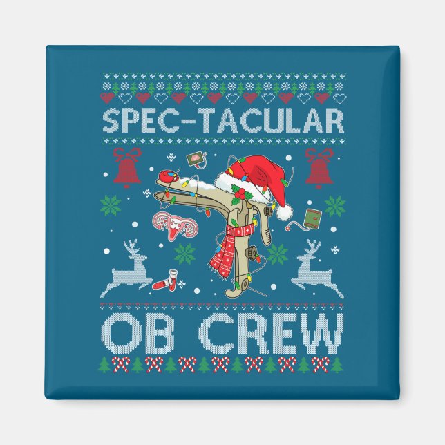 Aimant Spectacular Ob Crew Speculum Ugly Xmas Sweater Obg (Devant)